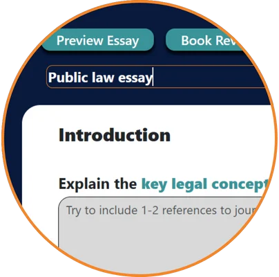2. Name your law assignment